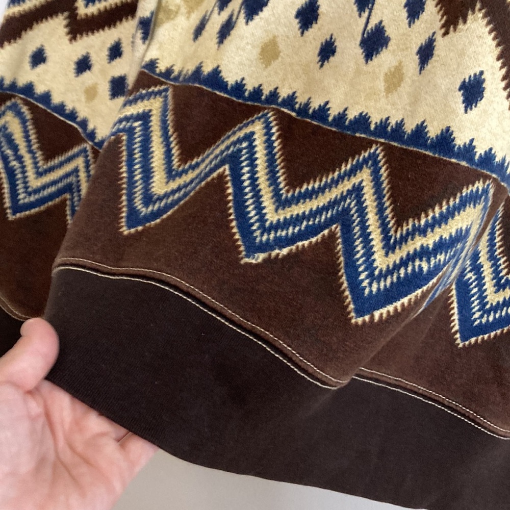 Men's Brown Patterned Shirt - Picture 7 of 12